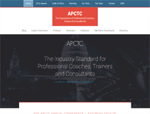 Tablet Screenshot of apctc.com